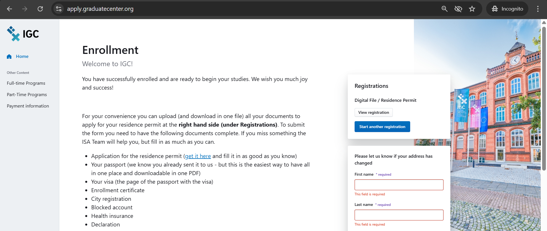 FullFabric home page